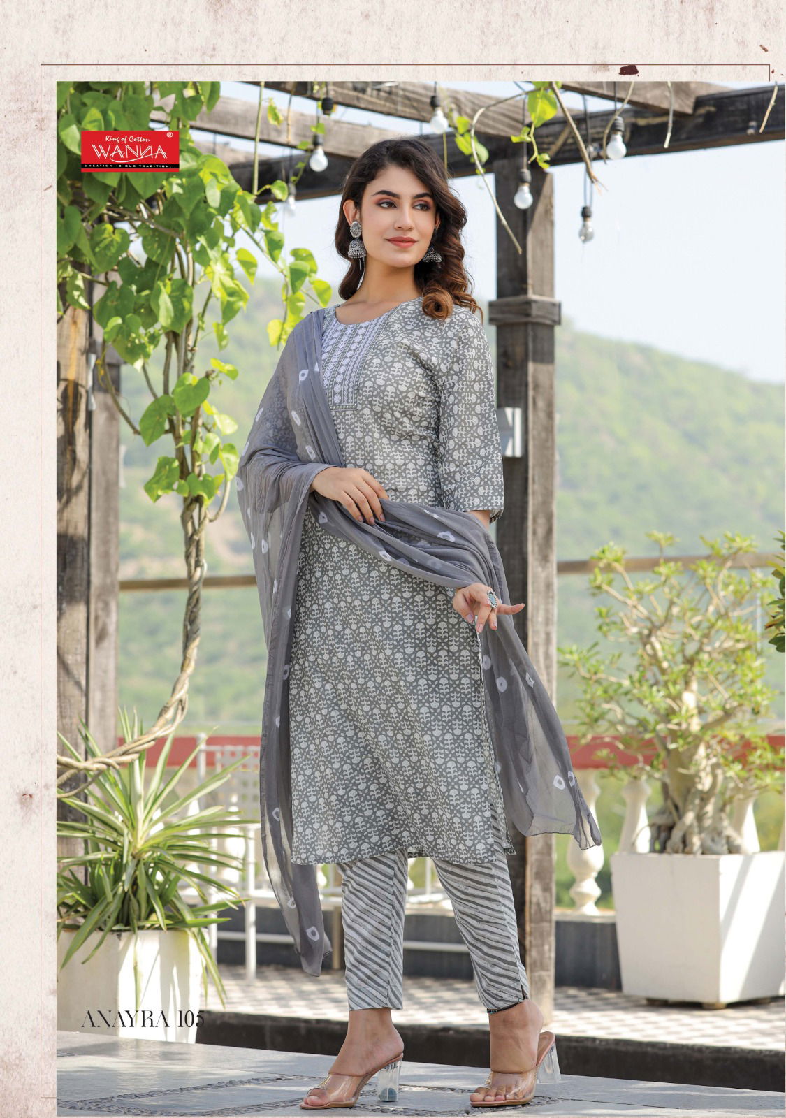 Wanna Anayra Cotton Wear Readymade Suits Catalog
